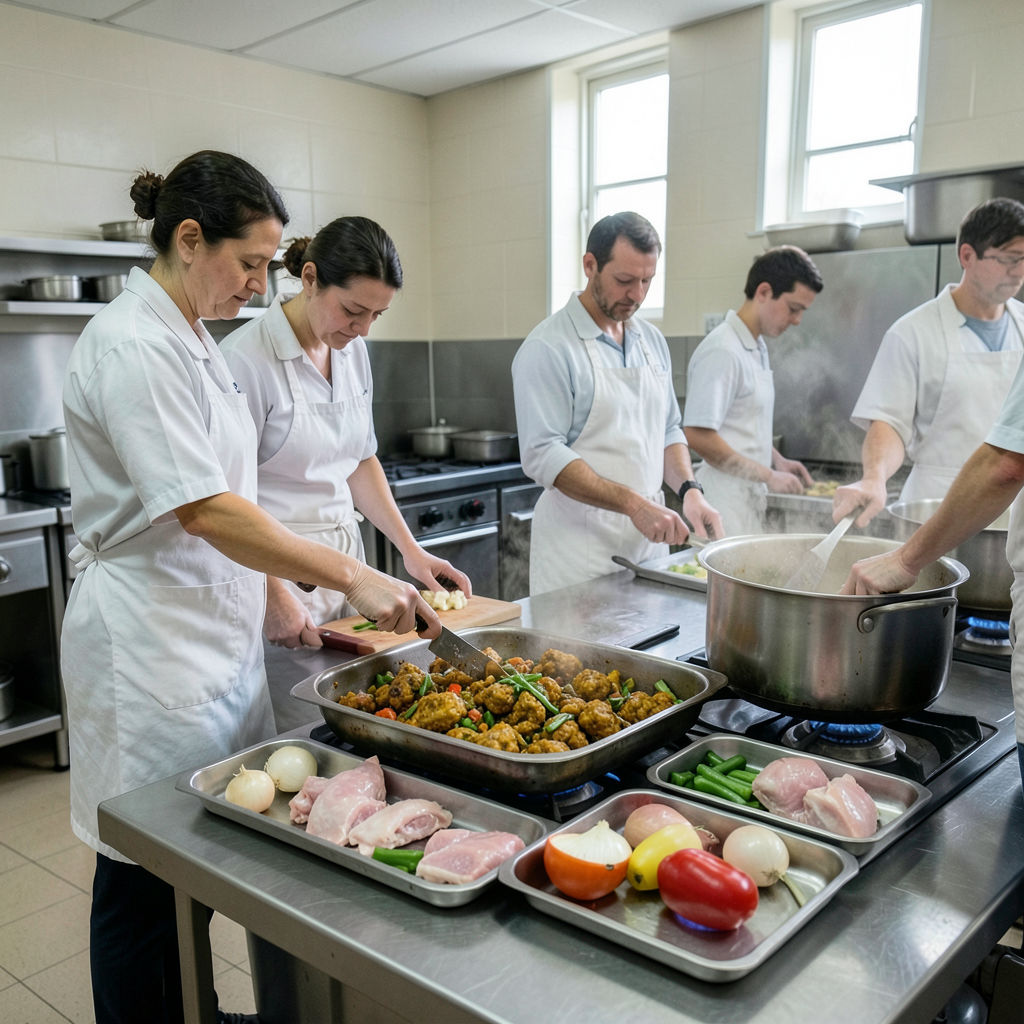 Bradford firm runs chicken jalfrezi cooking session at HMP Leeds